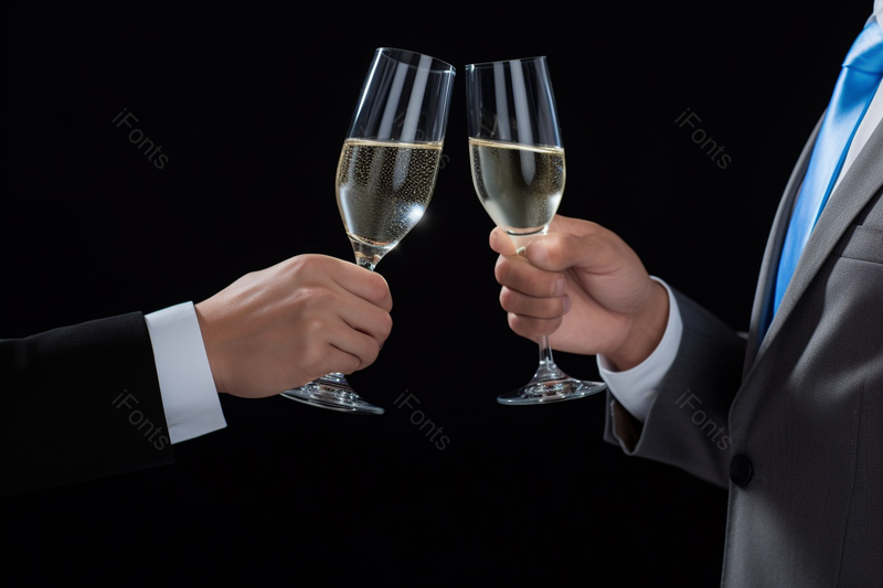 聚会上男性敬酒交谈碰撞酒杯,高清,摄影图,摄影图片,图片大全,摄影图免费下载
